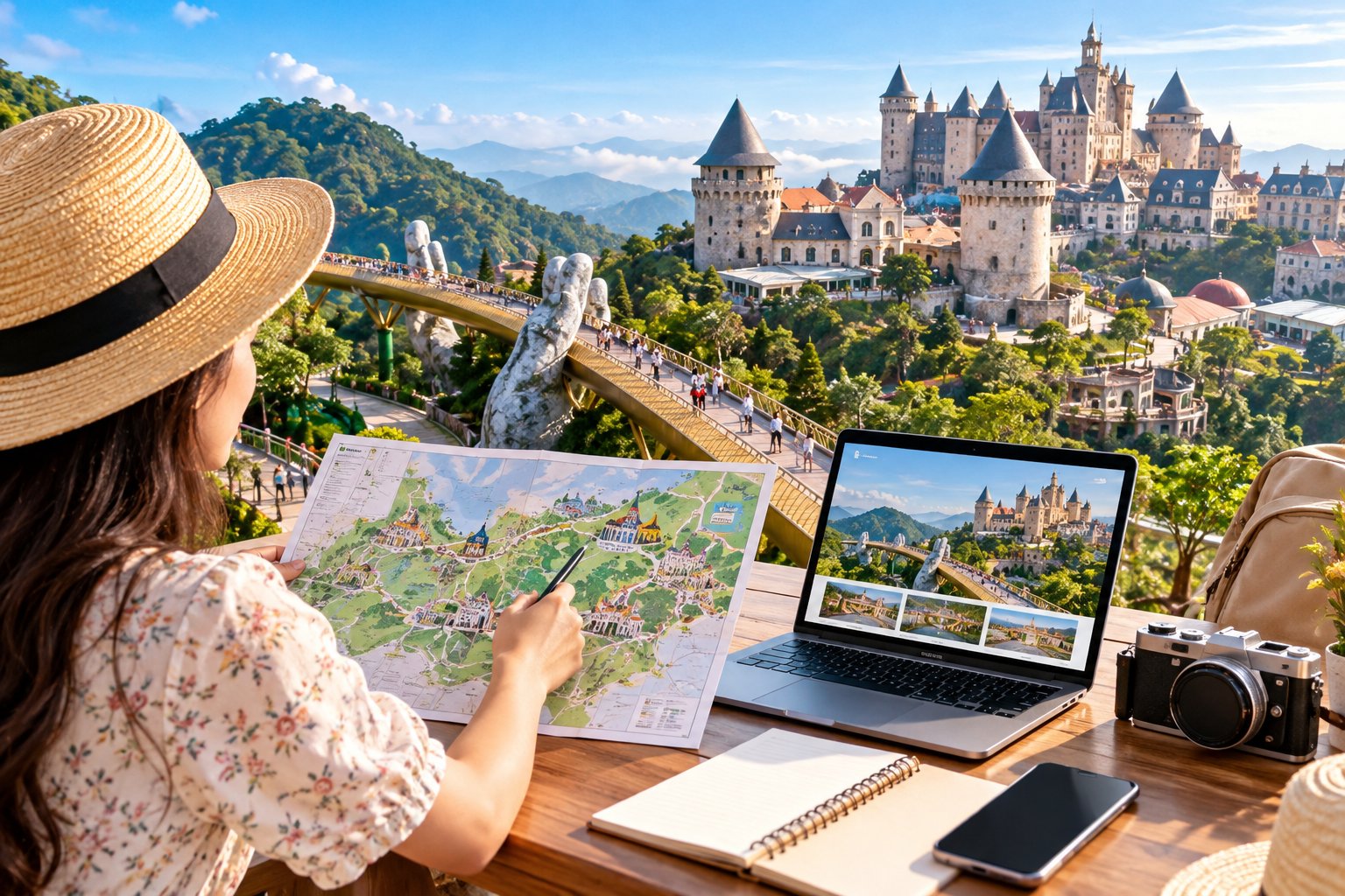 Bà Nà Hills giờ mở cửa giá vé: Cách kiểm tra 4 Ảnh minh hoạ: Bà Nà Hills giờ mở cửa giá vé: Cách kiểm tra