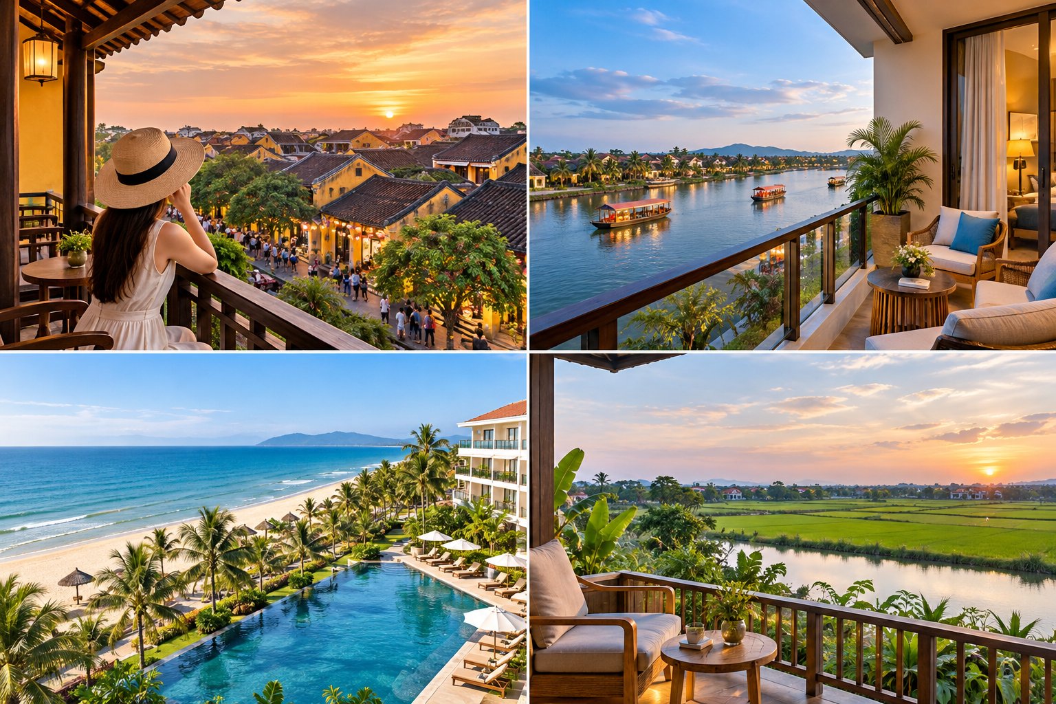 Khách sạn Hội An view đẹp: Chọn khu nào, phòng nào? 1 Ảnh minh hoạ: Khách sạn Hội An view đẹp: Chọn khu nào, phòng nào?