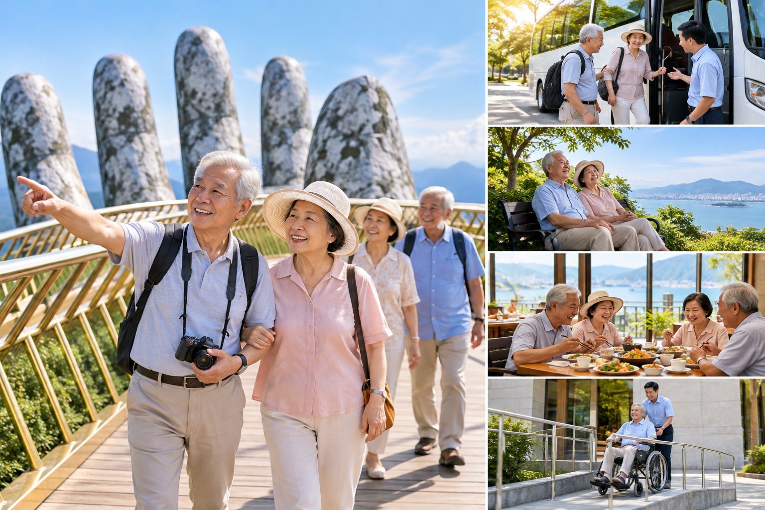 Tour Đà Nẵng cho người cao tuổi: Cách chọn lịch trình 1 Ảnh minh hoạ: Tour Đà Nẵng cho người cao tuổi: Cách chọn lịch trình