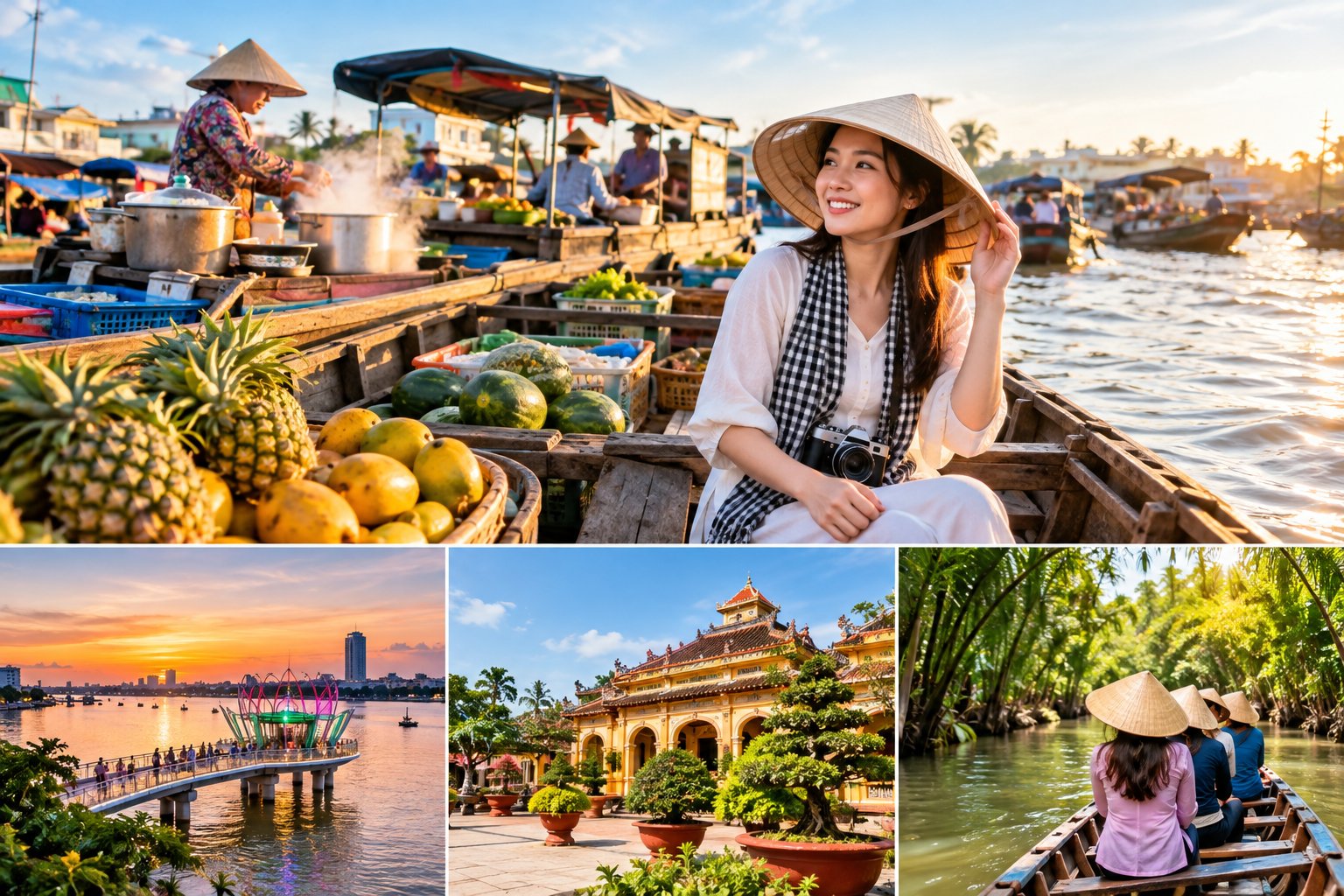 Kinh nghiệm du lịch Cần Thơ từ Đà Nẵng 2 Ảnh minh hoạ: Kinh nghiệm du lịch Cần Thơ từ Đà Nẵng