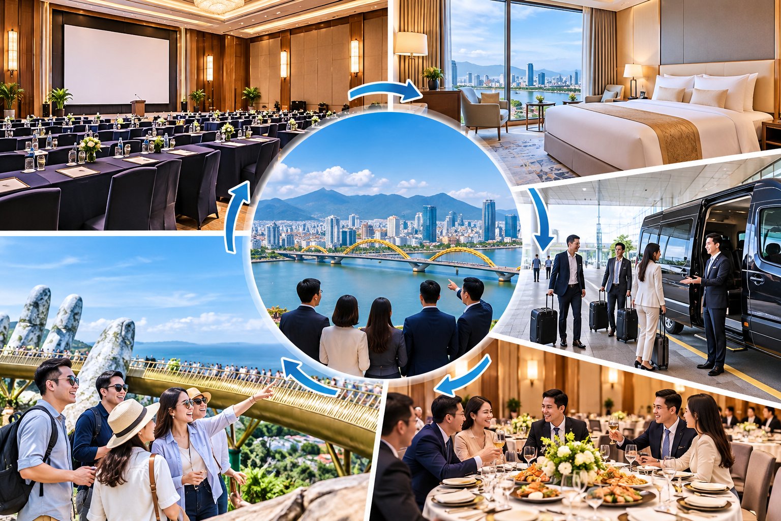 Tour hội nghị Đà Nẵng: Cách phối hợp trọn gói 1 Ảnh minh hoạ: Tour hội nghị Đà Nẵng: Cách phối hợp trọn gói