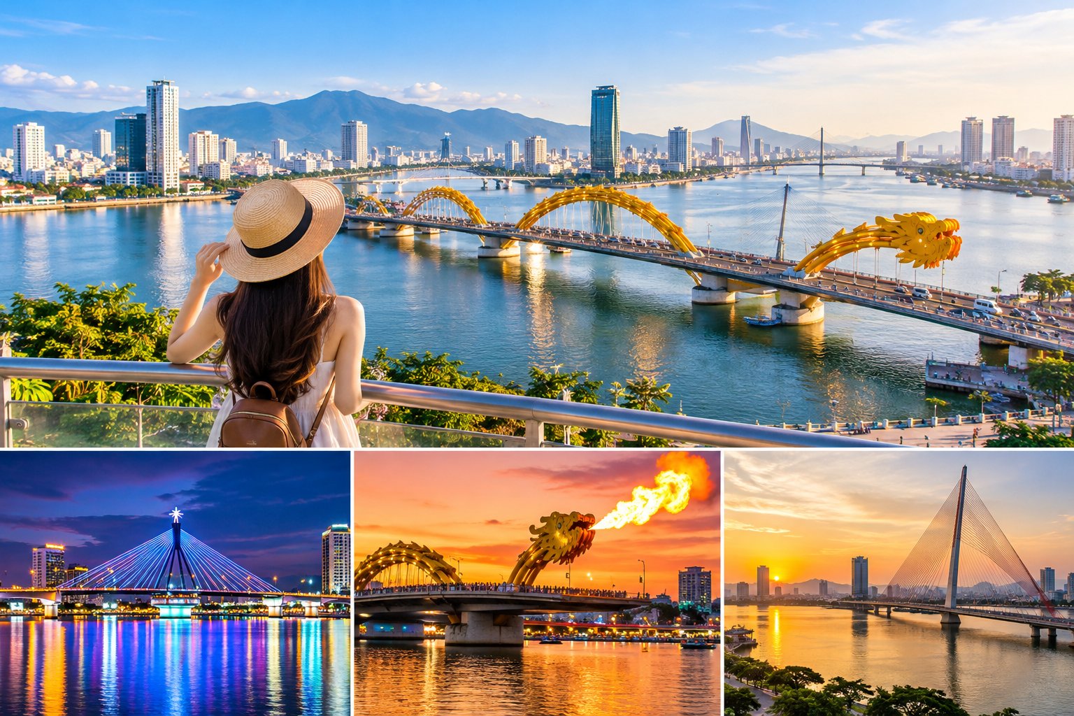 Du lịch Đà Nẵng: hành trình qua các cây cầu sông Hàn 2 Ảnh minh hoạ: Du lịch Đà Nẵng: hành trình qua các cây cầu sông Hàn
