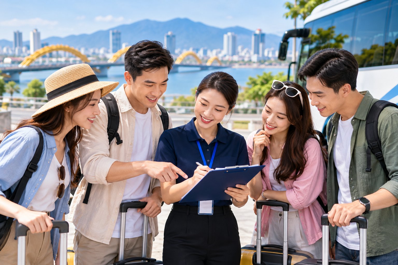 Ảnh minh hoạ: Quy trình đặt tour đoàn Đà Nẵng từ A đến Z