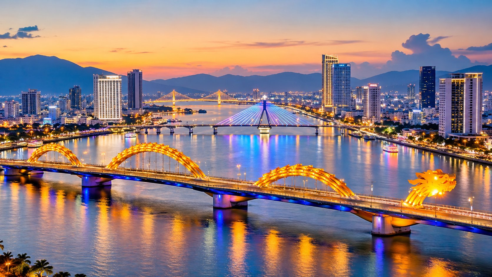 Du lịch Đà Nẵng: hành trình qua các cây cầu sông Hàn 1 Ảnh minh hoạ: Du lịch Đà Nẵng: hành trình qua các cây cầu sông Hàn