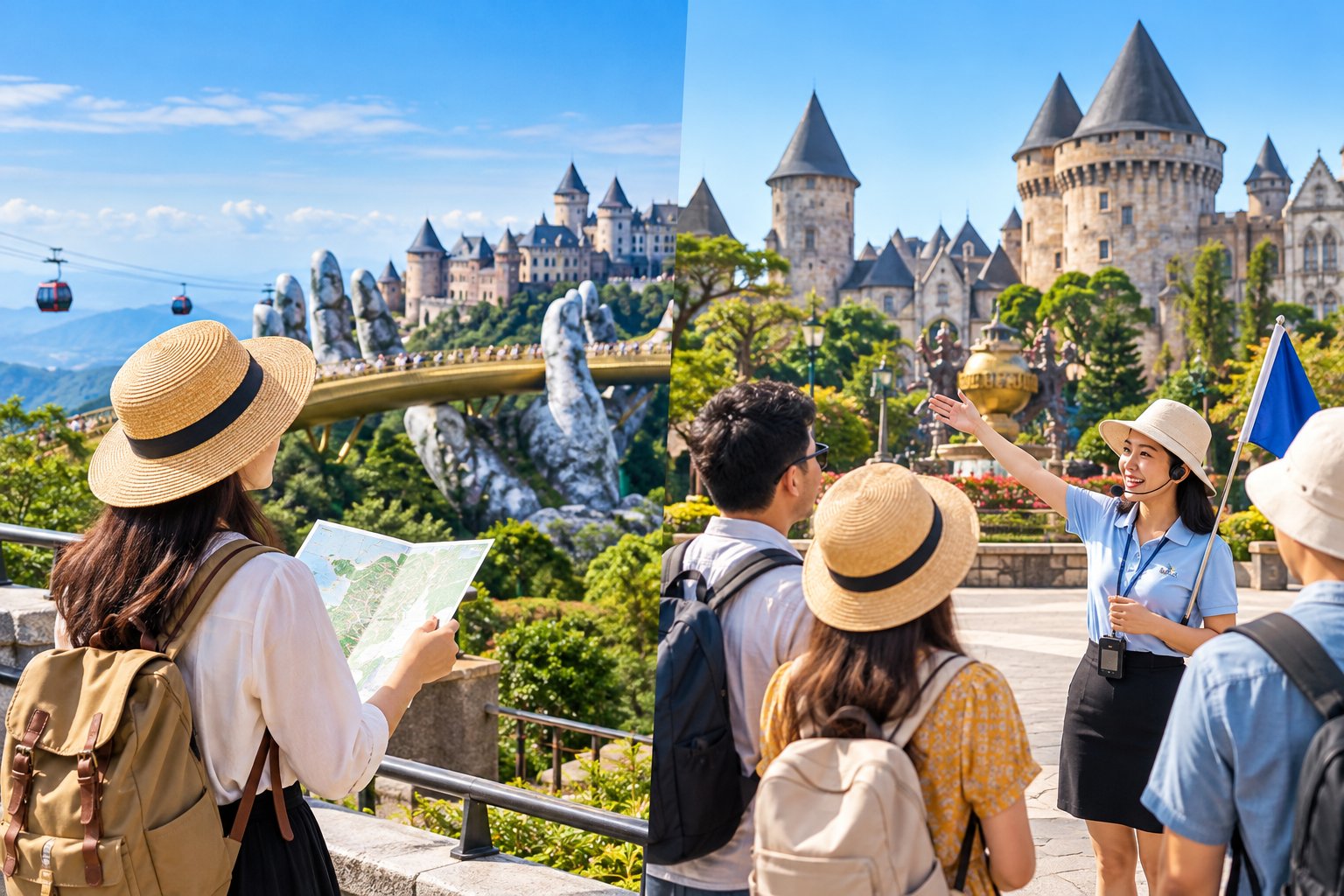 Bà Nà Hills giờ mở cửa giá vé: Cách kiểm tra 3 Ảnh minh hoạ: Bà Nà Hills giờ mở cửa giá vé: Cách kiểm tra