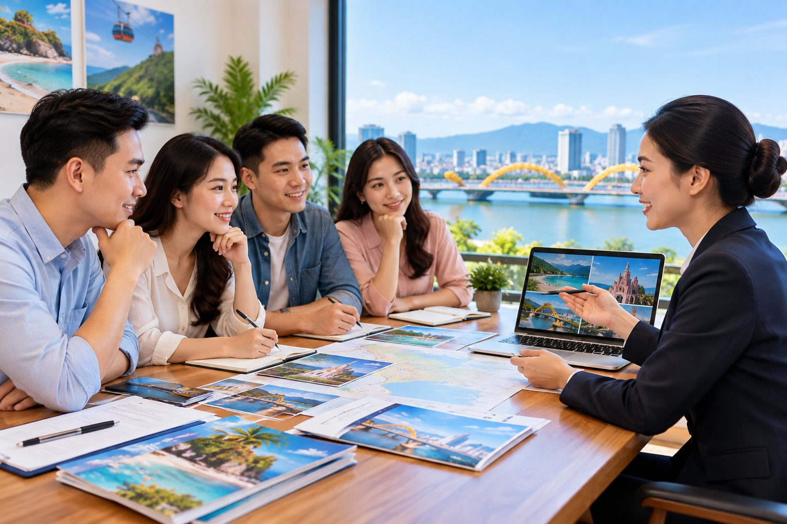 Ảnh minh hoạ: Quy trình đặt tour đoàn Đà Nẵng từ A đến Z